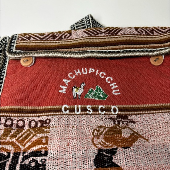 Peruvian Alpaca Crossbody Bag Purse Llama Peru Souvenir Handmade - Picture 3 of 7